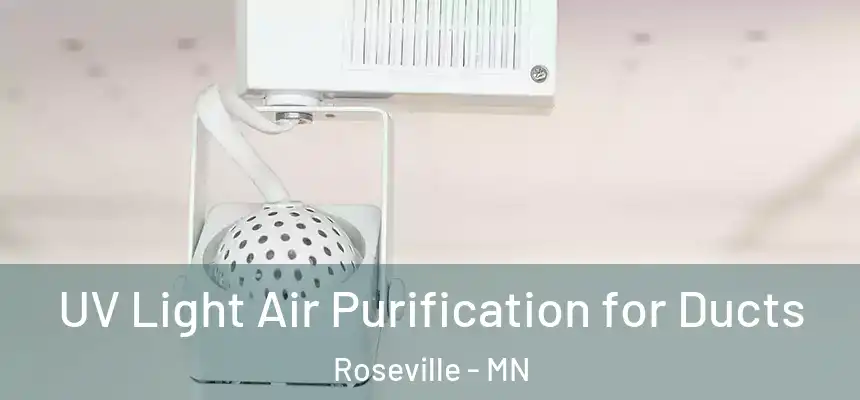  UV Light Air Purification for Ducts Roseville - MN